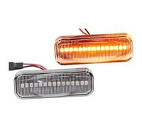 KTGVTPBHBW Dynamic Indicator Light For O&pel For Omega B B1 B2 For Stufenheck For Caravan 1994-2003 Side Marker Blinker Indicator Lamp Car Light Dynamic Turn Signal(Dynamic Crystal)