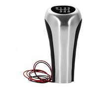 KTGVTPBHBW Gear Shift Knob Cover for B&MW E39 E60 E61 E46 E82 E87 E90 E91 E92 for X1 for X3 for X5 for M5 5 6 Speed Car Gear Shift Knob W/LED Backlight Shifter Lever Handle Stick