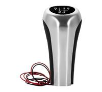 KTGVTPBHBW Gear Shift Knob Cover for B&MW E39 E60 E61 E46 E82 E87 E90 E91 E92 for X1 for X3 for X5 for M5 5 6 Speed Car Gear Shift Knob W/LED Backlight Shifter Lever Handle Stick