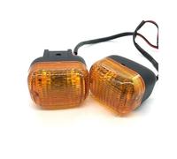 KTGVTPBHBW motorbike indicators Universal 2PCS Motorcycle Front And Rear Turn Signal Light Blinker Indicator Flasher Lamp 12V(Front Yellow Cover)