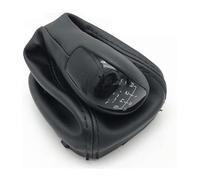 KTGVTPBHBW Shift Handle Gear Knob for Benz C Class W203 S203 Elegance Classic 5/6 Speed Manual Gear Shift Knob Gaiter Boot Cover Case Collar(6 Speed B)