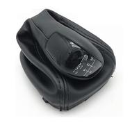 KTGVTPBHBW Shift Handle Gear Knob for Benz C Class W203 S203 Elegance Classic 5/6 Speed Manual Gear Shift Knob Gaiter Boot Cover Case Collar(5 Speed B)