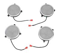 KTGVTPBHBW Speaker Decor Cover Set For Land For Rover For Range For Rover For Vogue L405 2013-2017 Car Door Speakers Stereo Decorate Cover Speaker Trim Audio