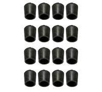 KTHZI 16PCS Furniture Feet Caps Rubber Ferrule Stoppers Rubber Feet Ideal Tables Chairs Black Chair Leg Protectors Pads Silicone for Hardwood Floor Tile