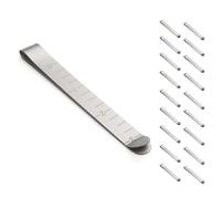 KTHZI 20 Pack 3 Inch Sewing Clips Ruler and Guide Tools Set for Fabric,Stainless Steel Pins Sewing Gift Quilting Clips Machine Accessories for Dressmaking