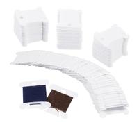 KTHZI 200pcs Plastic Floss Bobbins Cross Stitch Embroidery Thread Storage for Craft DIY Sewing Cotton Organiser