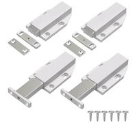 KTHZI 4 Pack Push to Open Door Catches Magnetic Door Latch Closer for Cupboard,Internal Doors,Cabinets,Drawer,Wardrobe