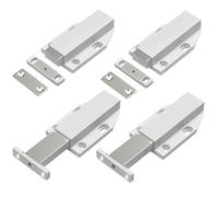 KTHZI 4 Pack Push to Open Door Catches,Magnetic Door Latch Closer for Cupboard,Internal Doors,Cabinets,Drawer,Wardrobe