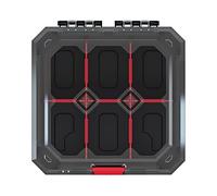 KTI3030S-CG6U Container: Collective with Partitions Black 280x280x110mm BOX C...
