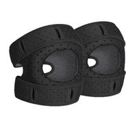 KTLCNDF Professional Patella Knee Brace With 3D Silicone Ring & Adjustable Strap - Running, Hiking Support, Breathable Neoprene, 3-Level Fit, Pair(Black,S/M)