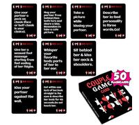 KTLSHY 50 Creative Warm-up Couple Interactive Game Cards Yala Must-have For Breaking Ice At Close Range