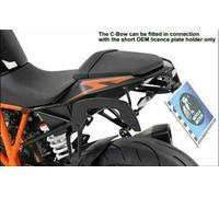 HEPCO & BECKER C-Bow bag holder 1290 Superduke/ R from 2014 on, black
