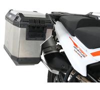 KTM 790 Adventure/R Panniers Xplorer Silver & Carrier HEPCO & BECKER (From 2019)