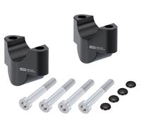 KTM 890 Duke R 2020-2023 Handlebar Risers 25mm Black BY HEPCO & BECKER