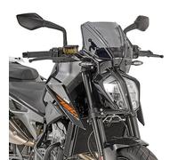 Givi A7708 Ktm Duke 790 Windshield Clear,Black unisex