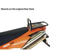 KTM 950 Supermoto Luggage / Top Box Rack - Black BY HEPCO & BECKER (2005)