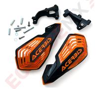 Acerbis K-Future Hand Guards KTM SX250 SXF 2014-2023 XC-F 2019-23 Black Orange