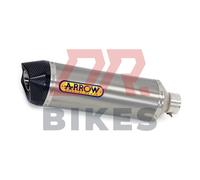 End muffler Thunder aluminum, carbon end cap Arrow with ABE