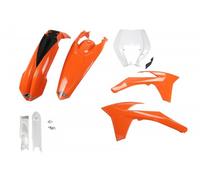 Ufo Ktm Exc 125 12-13 Ktkit521f@999 Plastics Kit Orange