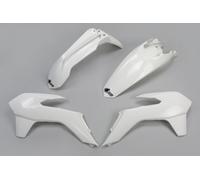 Ktm EXC 125 200 250 300 350 450 500 2014 - 2016 Ufo White Plastic Fairing Kit