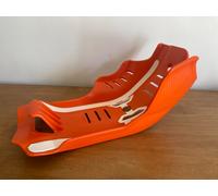 KTM EXC-F 450 500 2017-2019 SKID GLIDE PLATE SUMP GUARD ORANGE