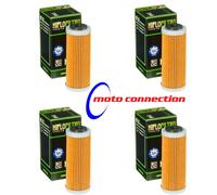 KTM EXCF 450/505/530 08-22 HI FLO HF652 Oil filters (PACK of 4 X FILTERS)