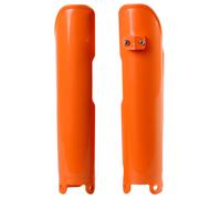 KTM FORK GUARD SET POLISPORT ORANGE KTM EXC 125 200 250 300 2003 - 2007