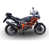 KTM Lc 8 1290 Super Adv EXHAUST FURORE NERO SLIP-ON BY GPR EXHAUSTS 2017/20