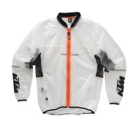 KTM Rain Jacket Transparent, Clear, Large