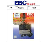 EBC Brake Pad Set FA606 – Organic – Black