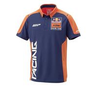 KTM Replica Team Polo Shirt, Orange/Navy, Large