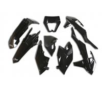 UFO Plastic Kit KTM 500 EXC-F 2017-2019 - Black Color