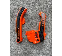 Acerbis X-Grip Frame Protectors-KTM-SX 50-16-23-Orange/Black