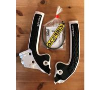 HUSQVARNA TC 85 2018-2024 ACERBIS WHITE & BLACK FRAME GUARDS