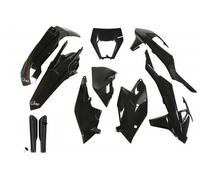 Ktm Ufo Black Headlight Fairing Plastic Kit For EXC 125-500 2017-2019