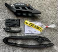KTM SX 125 SX 250 SX 300 2023 - 2024 CHAIN BLOCK GUIDE & SLIDER SET BLACK