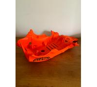 KTM XC 250 TPI 2023 - 2025 ACERBIS PLASTIC SKID GLIDE PLATE SUMP GUARD ORG