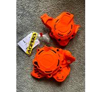 KTM XC-W 125 2025 - 2026 ACERBIS X-POWER CLUTCH & IGNITION COVER ORANGE