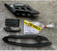 KTM SX 125 SX 250 SX 300 2023 - 2024 CHAIN BLOCK GUIDE & SLIDER SET BLACK