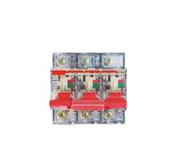 KTMBOHU Switch Circuit Breaker DZ47 Switch Three-phase 220V 1P2P3P4P Power Supply Micro Three-phase 80A100A125A(3P 100A)