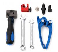 ktolplao 3/16 in Double Flaring Tool Kit 1/8" 3/16" 1/4" Brake Line Bender