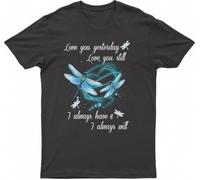 KTOPMC Dragonfly Love You Yesterday Love You Still I Always Have & I Always Will, Fashion T-Shirt(Small)