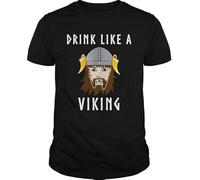 KTOPMC Drink Like a Viking Drinking Horn Shirt, Sweatshirt for Mens(XX-Large)