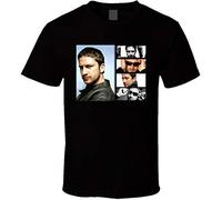 KTOPMC Gerard Butler T Shirt Black(Small)