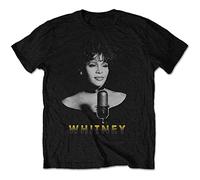KTOPMC Whitney Houston 'Black & White Photo' (Black) T-Shirt Black(Large)