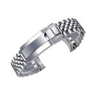 KTRSAVSSA 20mm Jubilee 904 Watchband Compatible With Rolex Sub GMT Yacht Daytona Men's Strap Luxury watch chain Mod Parts Replacement Accessories(21mm)