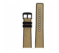 KTRSAVSSA 22mm Quick Release Wristband Compatible With Tissot T-Sport Darth Vader T125617 T116617 T116nylon Silicone Strap Khaki Green Men Watchband(Khaki black pin)