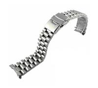 KTRSAVSSA 3 Styles Diving Steel Metal Strap Compatible With Casio Duro Mdv107-1A MDV106-1A Watch Wristband Bracelet Watchband Replacement Parts 22mm(Silver 3)