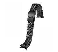 KTRSAVSSA Compatible With Casio Duro Mdv107-1A MDV106-1A MDV-106 Seiko Watch Strap Stainless Steel Diving Metal Men's Watchband 20mm 22mm Accessories(Black-five,22mm)