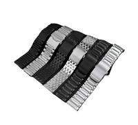 KTRSAVSSA Compatible With DIESEL Stainless Steel Men's Watch Band Dz7395 Dz4316 Police Large Dial 22 24 26 28 Double Press Buckle Replace Watch Strap(G01-3-Beads-Golden,28mm)